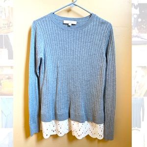 LOFT sweater -Grey- M